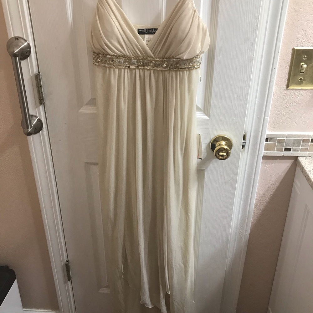 Cream dress